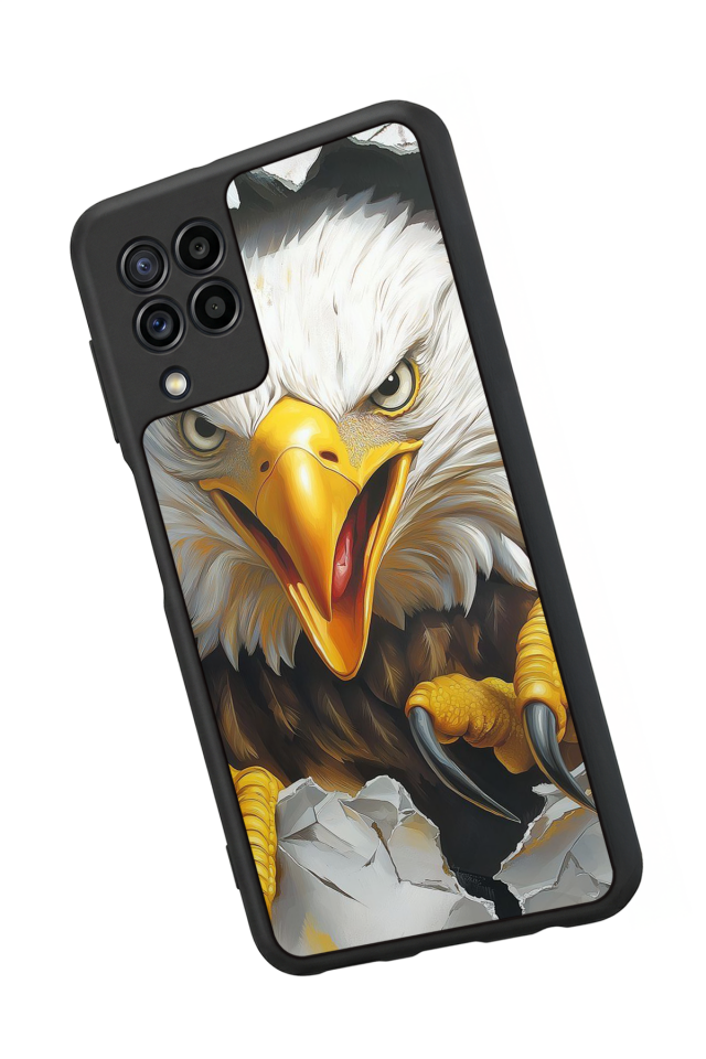 Samsung Galaxy M22 Uyumlu Besiktas Tasarımlı Glossy Premium Kılıf