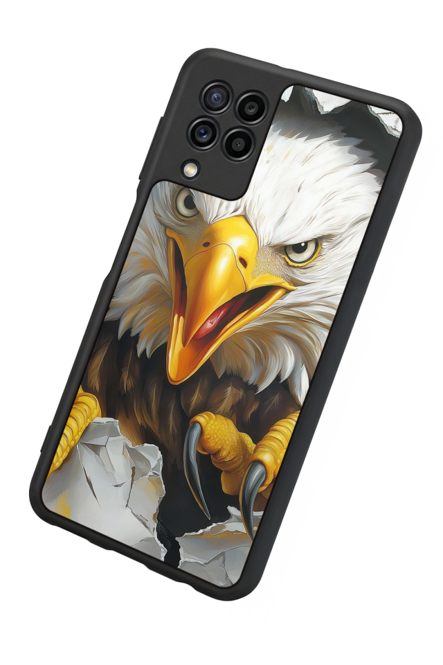 Samsung Galaxy M22 Uyumlu Besiktas Tasarımlı Glossy Premium Kılıf