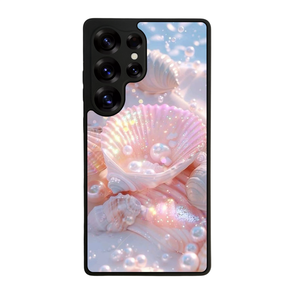 Samsung Galaxy S25 Ultra Uyumlu  İnci Tasarımlı Glossy Premium Kılıf