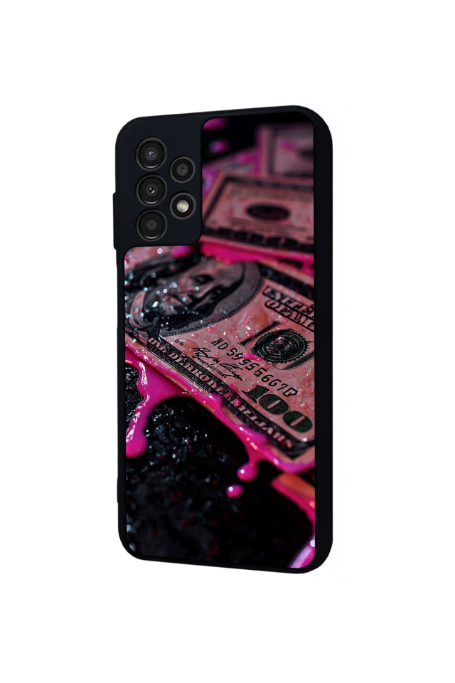 Samsung Galaxy A23 Uyumlu Para Tasarımlı Glossy Premium Kılıf