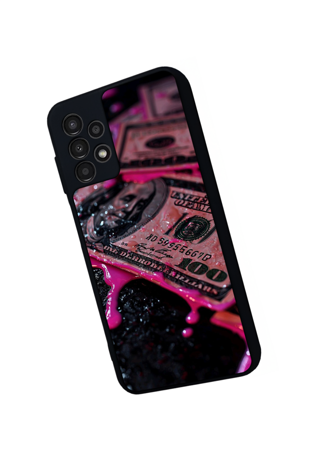 Samsung Galaxy A23 Uyumlu Para Tasarımlı Glossy Premium Kılıf