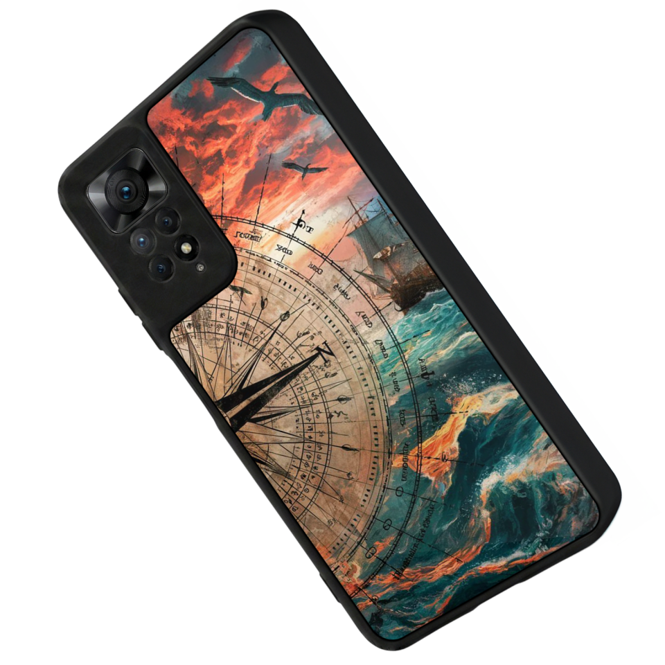 Xiaomi Redmi Note 12 Pro Uyumlu Korsan Tasarımlı Glossy Premium Kılıf