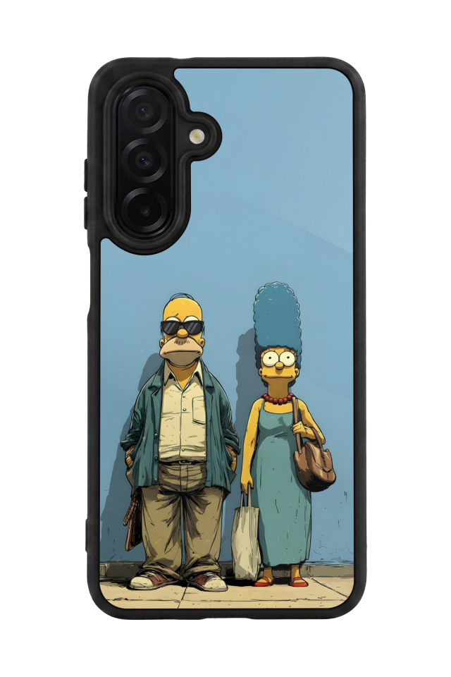 Samsung Galaxy A56 Uyumlu The Simpsons Tasarımlı Glossy Premium Kılıf