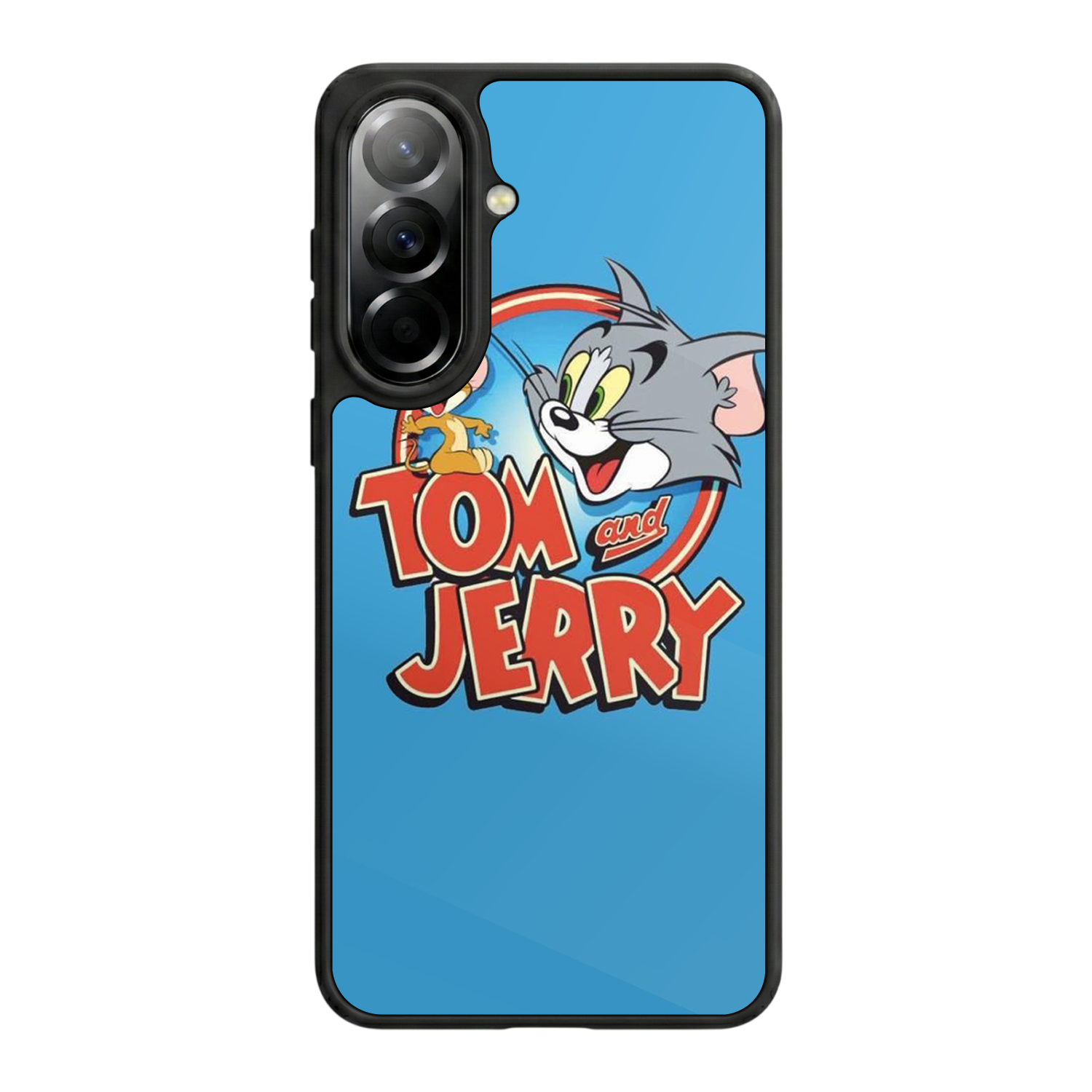 Samsung Galaxy A57 Uyumlu Tom And Jerry Tasarımlı Glossy Premium Kılıf