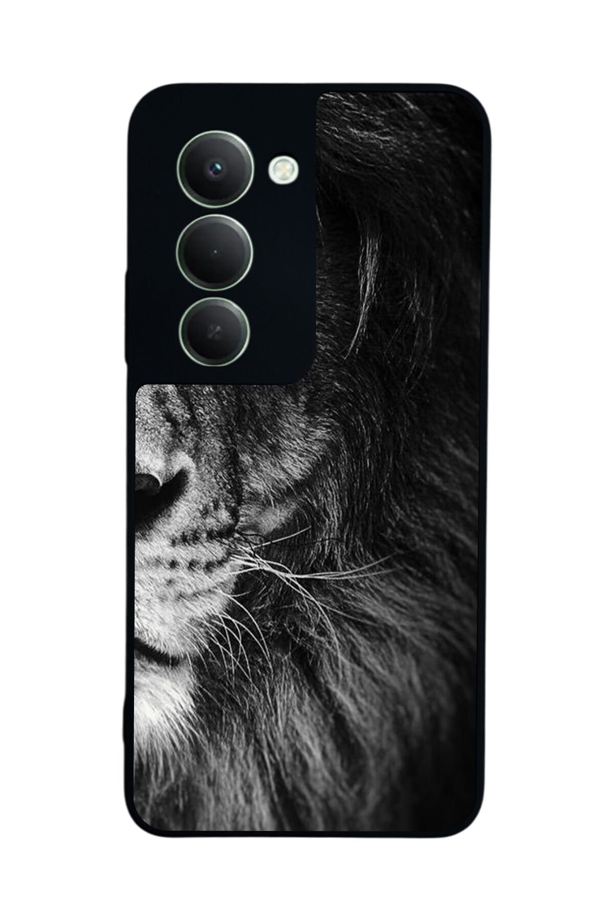 Xiaomi Redmi 15 5G Uyumlu Aslan Tasarımlı Glossy Premium Kılıf