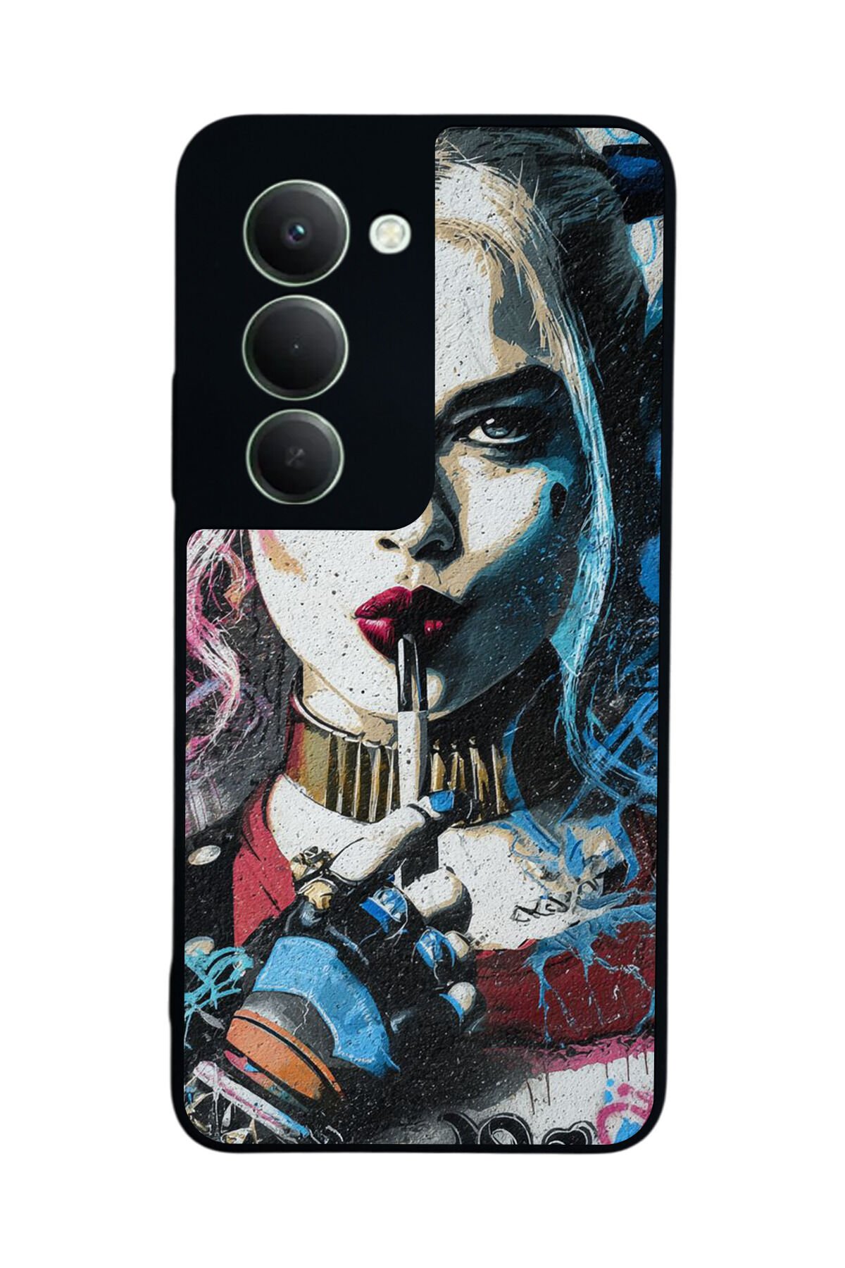 Xiaomi Redmi 15 5G Uyumlu HarleyQueen Tasarımlı Glossy Premium Kılıf