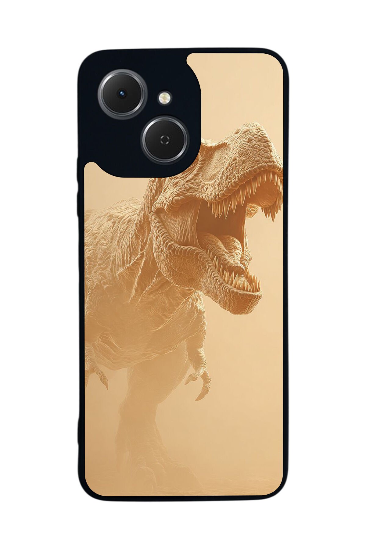 Tecno Spark 40C Uyumlu Dinazor Tasarımlı Glossy Premium Kılıf