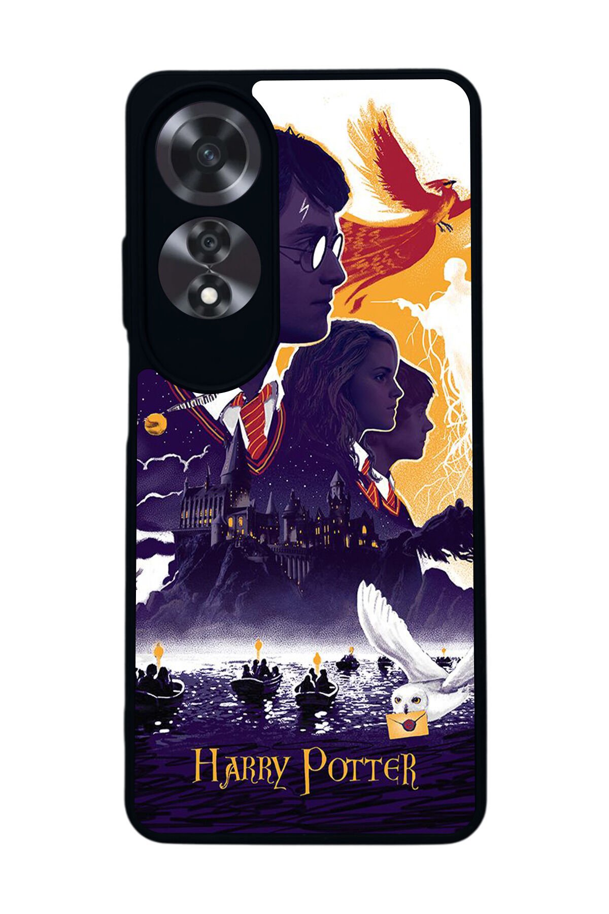 Oppo A60 Mat Siyah uyumlu Kılıf – Yumuşak Silikon, Koruyucu, Şok Emici Kapak