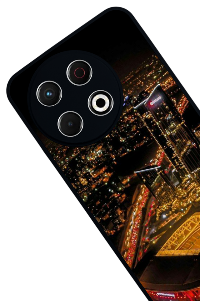 Tecno Spark 30 Pro Uyumlu Aslan Tasarımlı Glossy Premium Kılıf