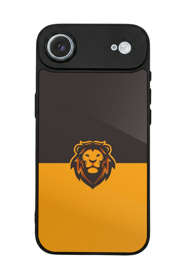 iPhone 17 Air Uyumlu Aslan Tasarımlı Glossy Premium Kılıf