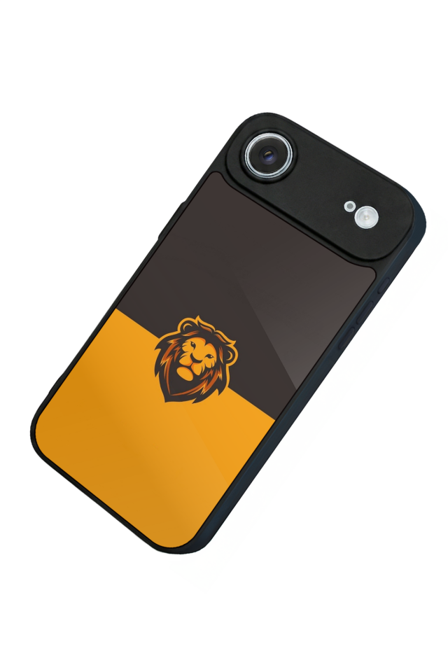 iPhone 17 Air Uyumlu Aslan Tasarımlı Glossy Premium Kılıf