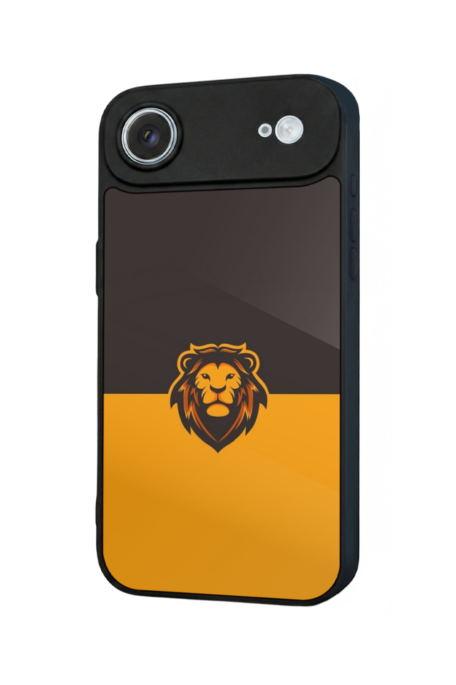 iPhone 17 Air Uyumlu Aslan Tasarımlı Glossy Premium Kılıf