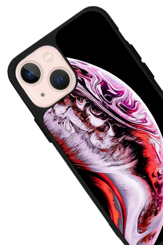 iPhone 13 Mini Uyumlu Ay Tasarımlı Glossy Premium Kılıf