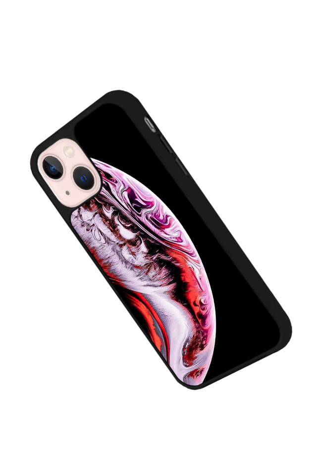 iPhone 13 Mini Uyumlu Ay Tasarımlı Glossy Premium Kılıf