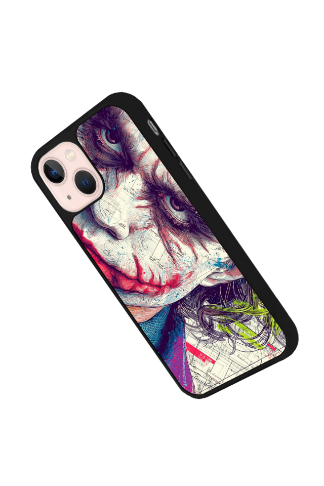 iPhone 14 Plus Uyumlu Joker Tasarımlı Glossy Premium Kılıf