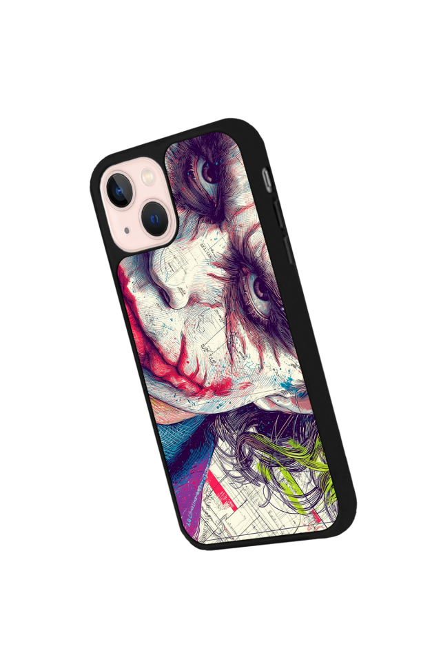 iPhone 14 Plus Uyumlu Joker Tasarımlı Glossy Premium Kılıf