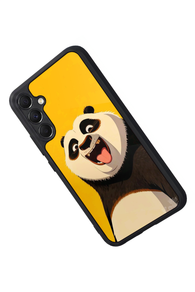 Samsung Galaxy A34 Uyumlu Kung Fu Panda Tasarımlı Glossy Premium Kılıf