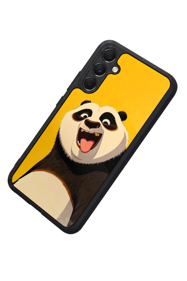 Samsung Galaxy A34 Uyumlu Kung Fu Panda Tasarımlı Glossy Premium Kılıf