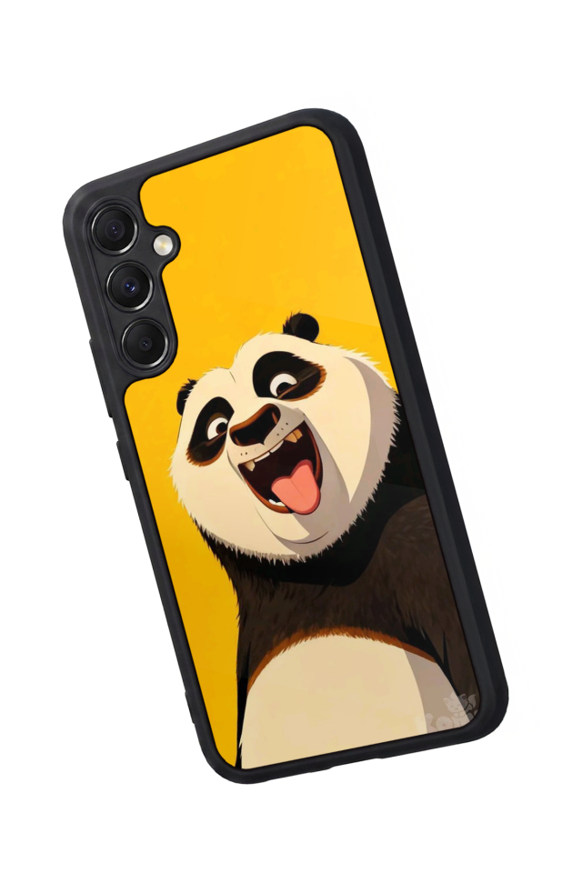 Samsung Galaxy A34 Uyumlu Kung Fu Panda Tasarımlı Glossy Premium Kılıf