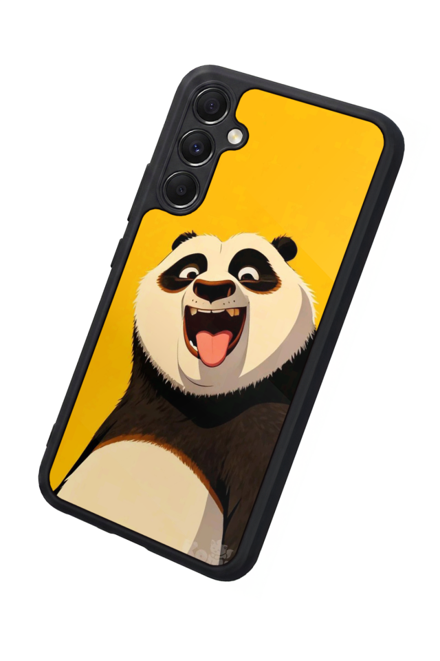Samsung Galaxy A34 Uyumlu Kung Fu Panda Tasarımlı Glossy Premium Kılıf