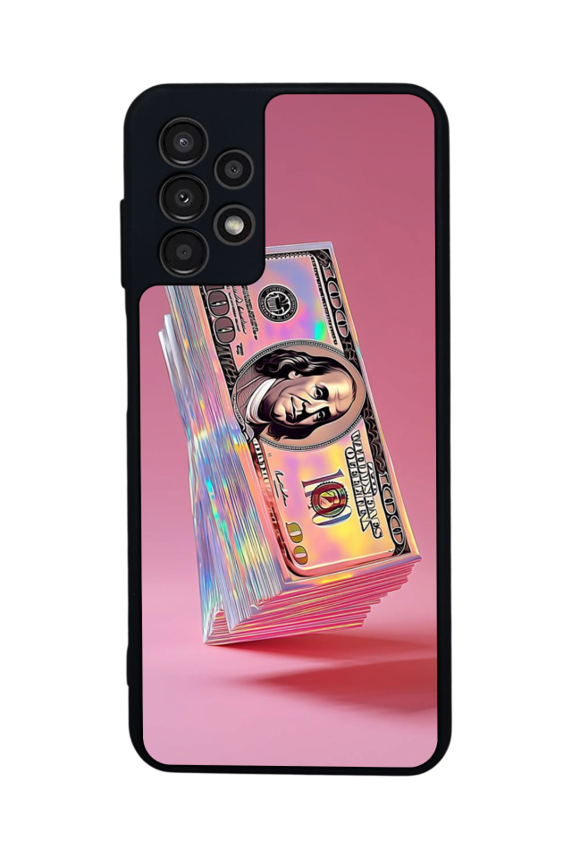 Samsung Galaxy A13 Uyumlu Money Para Tasarımlı Glossy Premium Kılıf
