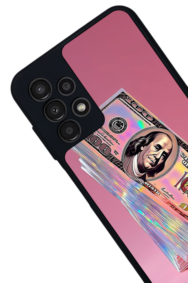Samsung Galaxy A13 Uyumlu Money Para Tasarımlı Glossy Premium Kılıf