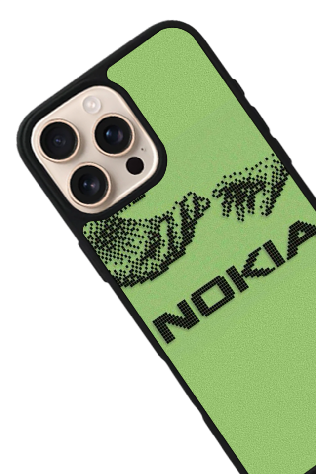 iPhone 14 Pro Uyumlu Nokia Tasarımlı Glossy Premium Kılıf