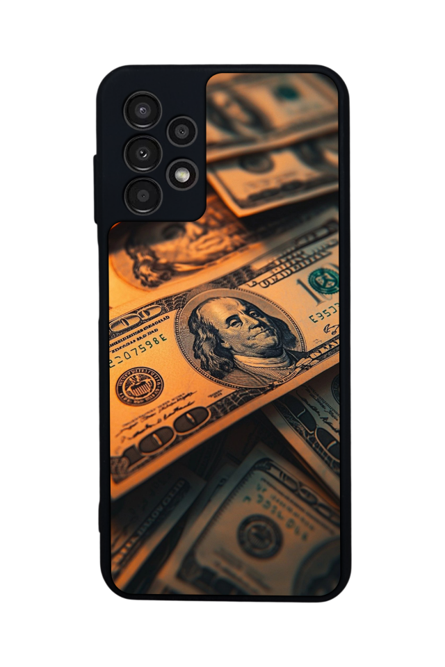 Samsung Galaxy A23 Uyumlu Para Tasarımlı Glossy Premium Kılıf