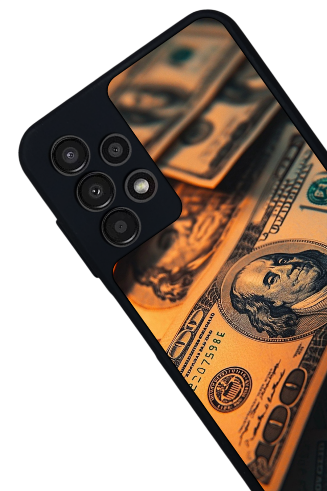 Samsung Galaxy A23 Uyumlu Para Tasarımlı Glossy Premium Kılıf