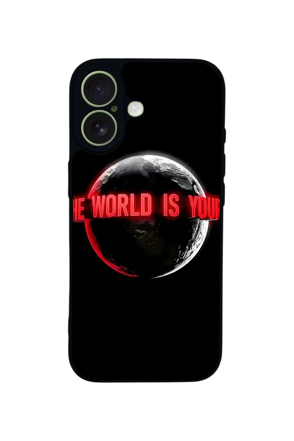 iPhone 17 Uyumlu Scarface Tasarımlı Glossy Premium Kılıf