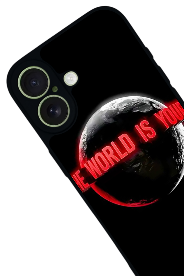 iPhone 17 Uyumlu Scarface Tasarımlı Glossy Premium Kılıf