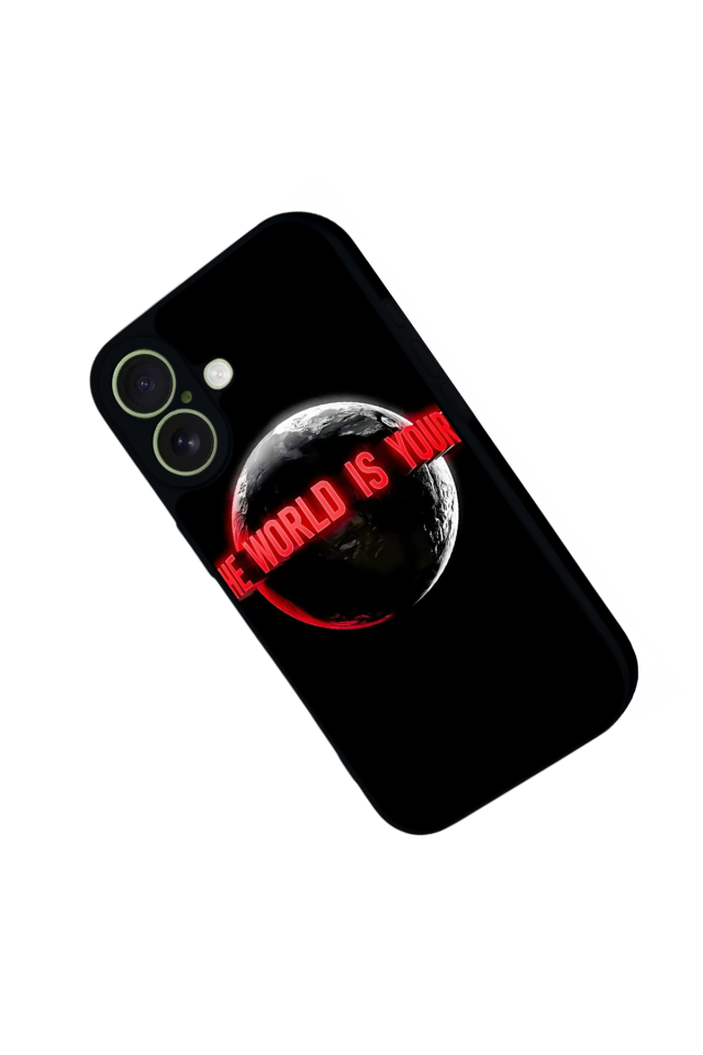 iPhone 17 Uyumlu Scarface Tasarımlı Glossy Premium Kılıf