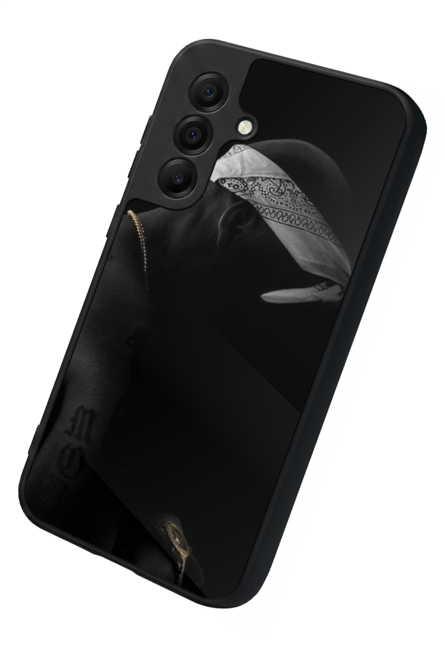 Samsung Galaxy A17 Uyumlu Tupac Tasarımlı Glossy Premium Kılıf
