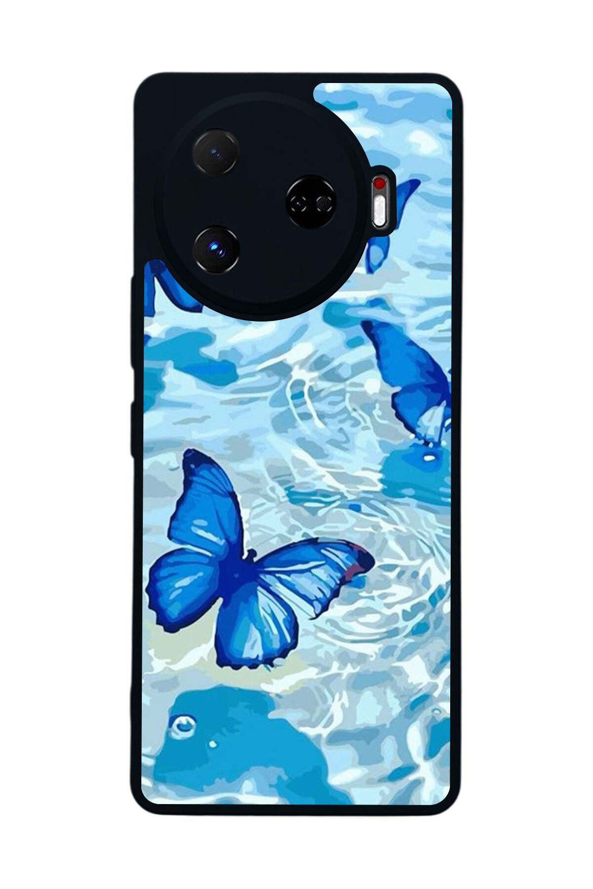 Tecno Camon 30 Pro Uyumlu Kelebek Tasarımlı Glossy Premium Kılıf