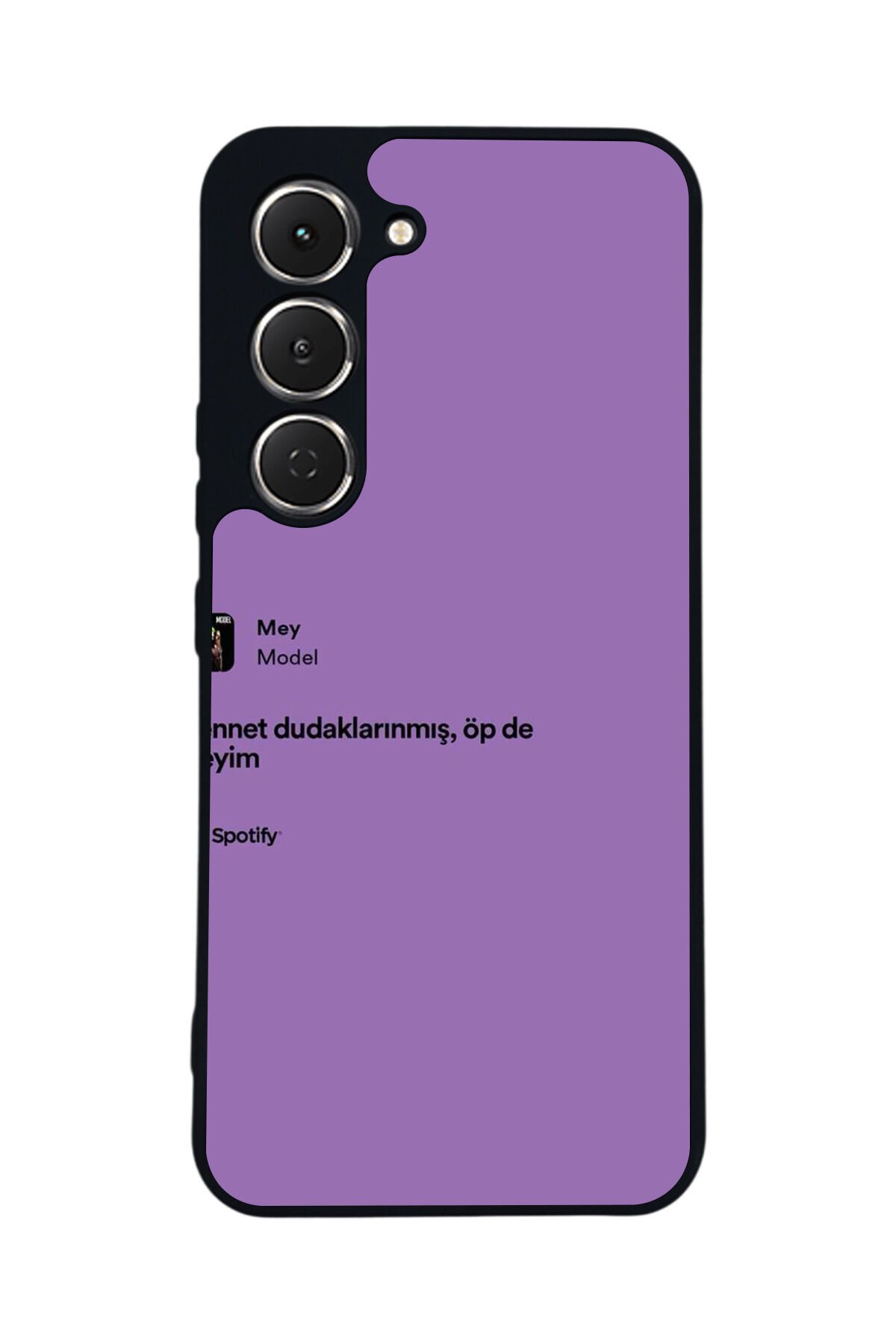 Tecno Spark 40 Pro Uyumlu Sarki Sozleri Tasarımlı Glossy Premium Kılıf