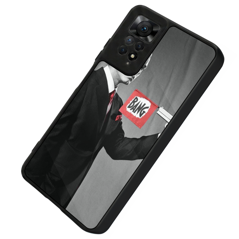 Xiaomi Redmi Note 11 Pro Uyumlu Eminem Tasarımlı Glossy Premium Kılıf