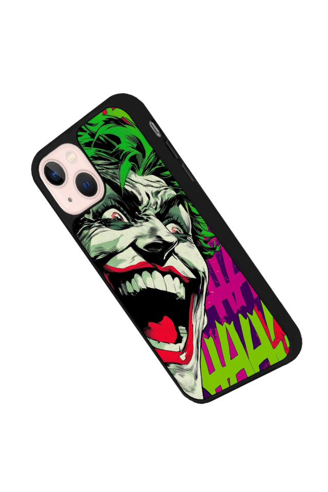 iPhone 14 Plus Uyumlu Joker Tasarımlı Glossy Premium Kılıf