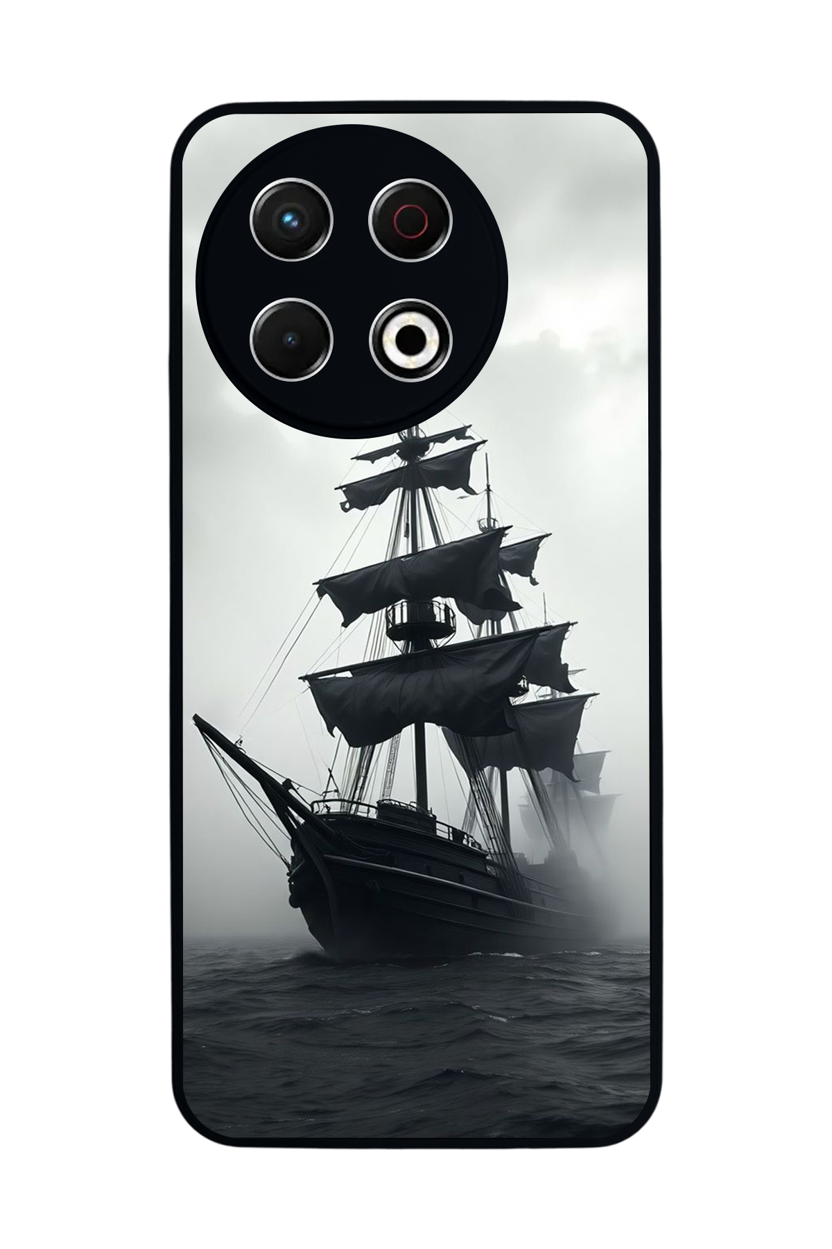 Tecno Spark 30 Pro Uyumlu Korsan Tasarımlı Glossy Premium Kılıf