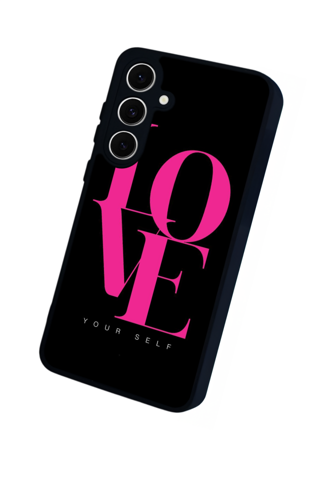 Samsung Galaxy S24 FE Uyumlu Love Tasarımlı Glossy Premium Kılıf