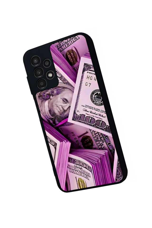 Samsung Galaxy A13 Uyumlu Money Para Tasarımlı Glossy Premium Kılıf