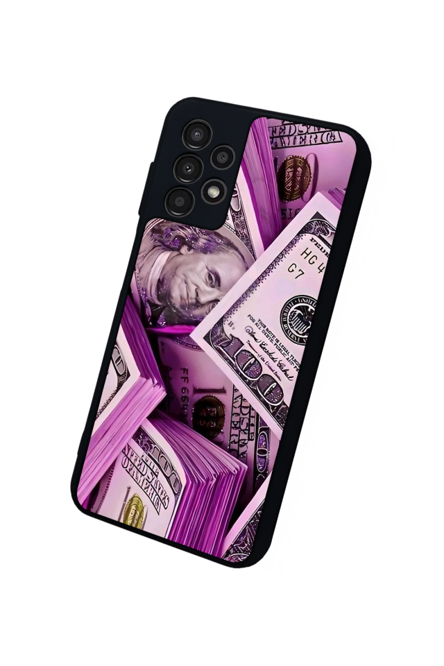 Samsung Galaxy A13 Uyumlu Money Para Tasarımlı Glossy Premium Kılıf