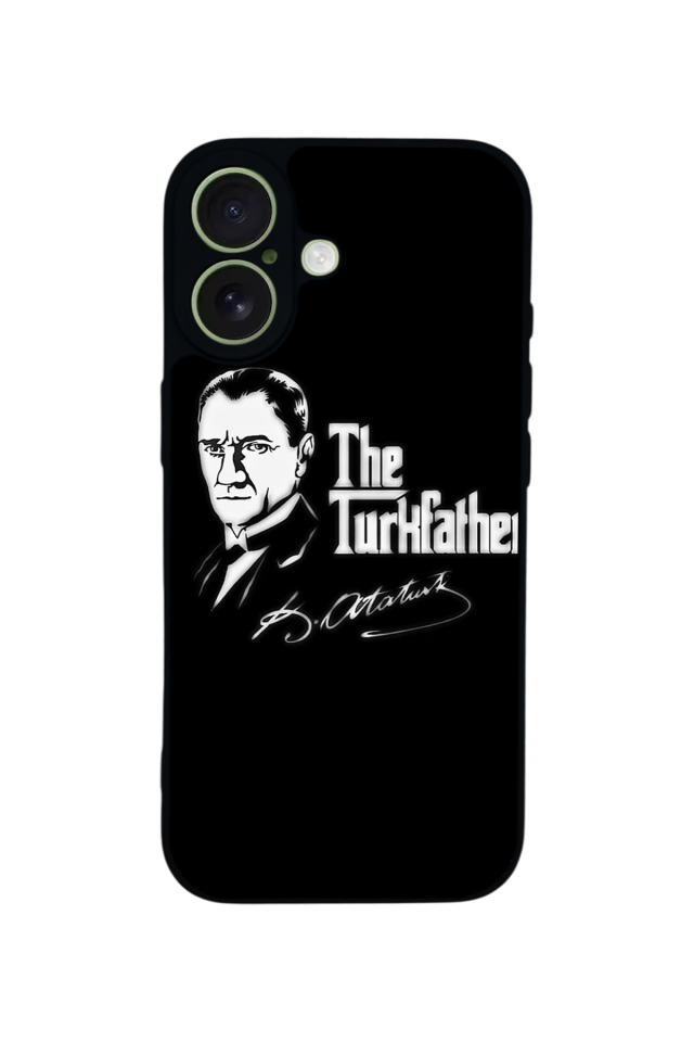 iPhone 17 Uyumlu Mustafa Kemal Ataturk Tasarımlı Glossy Premium Kılıf