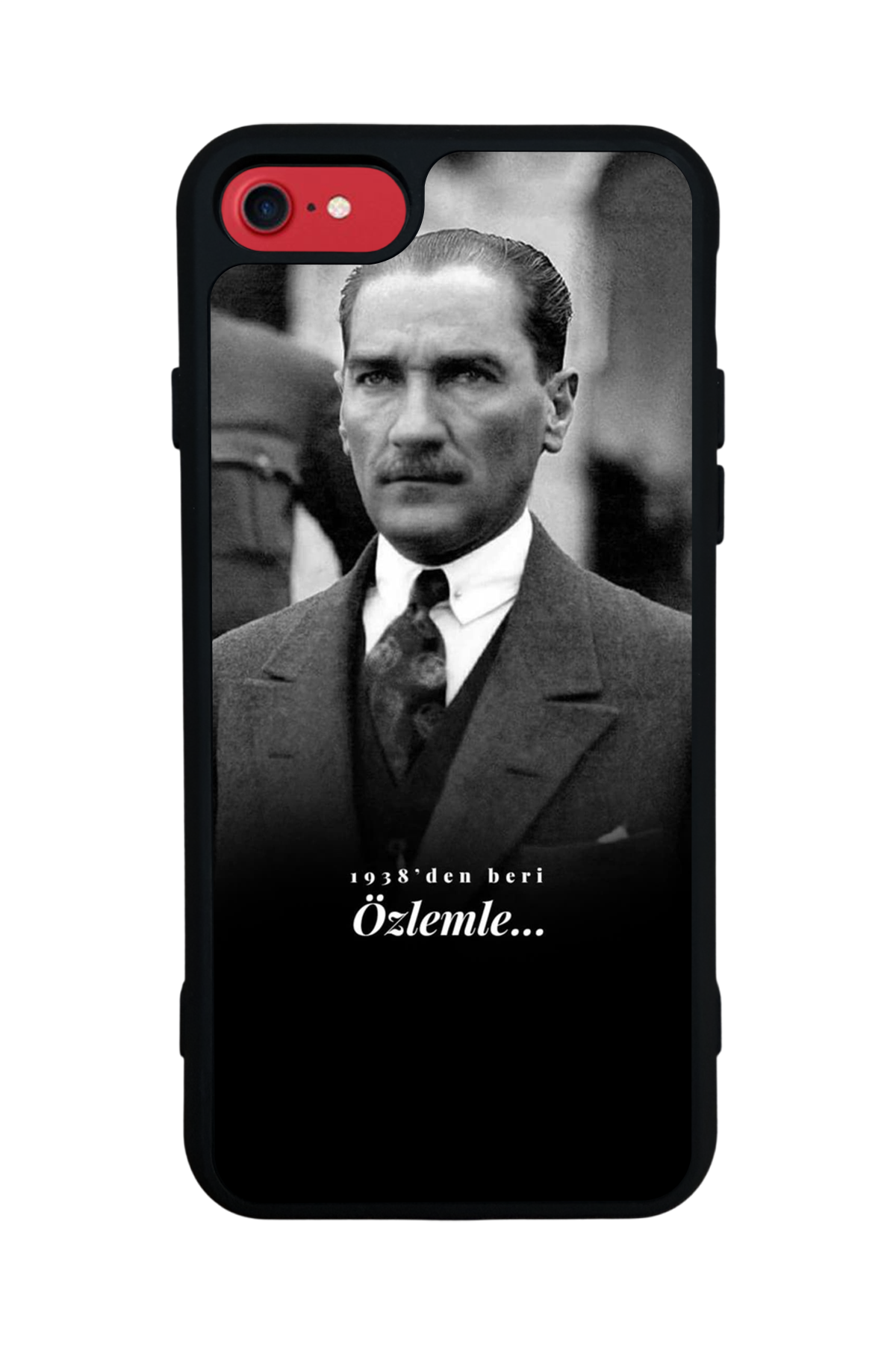 iPhone 7 Uyumlu Mustafa Kemal Ataturk Tasarımlı Glossy Premium Kılıf