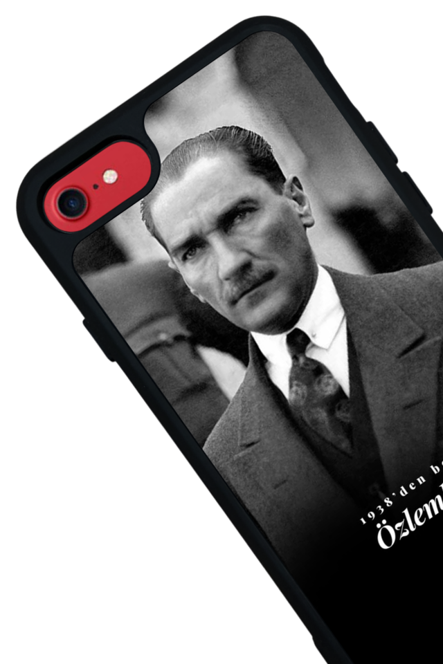 iPhone 7 Uyumlu Mustafa Kemal Ataturk Tasarımlı Glossy Premium Kılıf