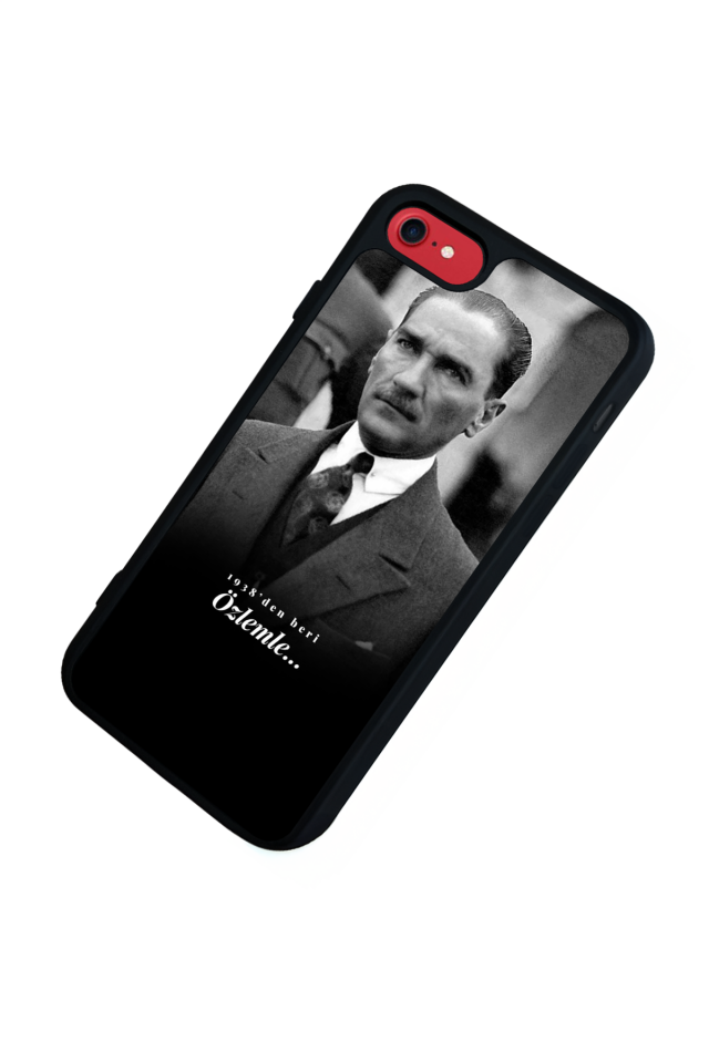 iPhone 7 Uyumlu Mustafa Kemal Ataturk Tasarımlı Glossy Premium Kılıf