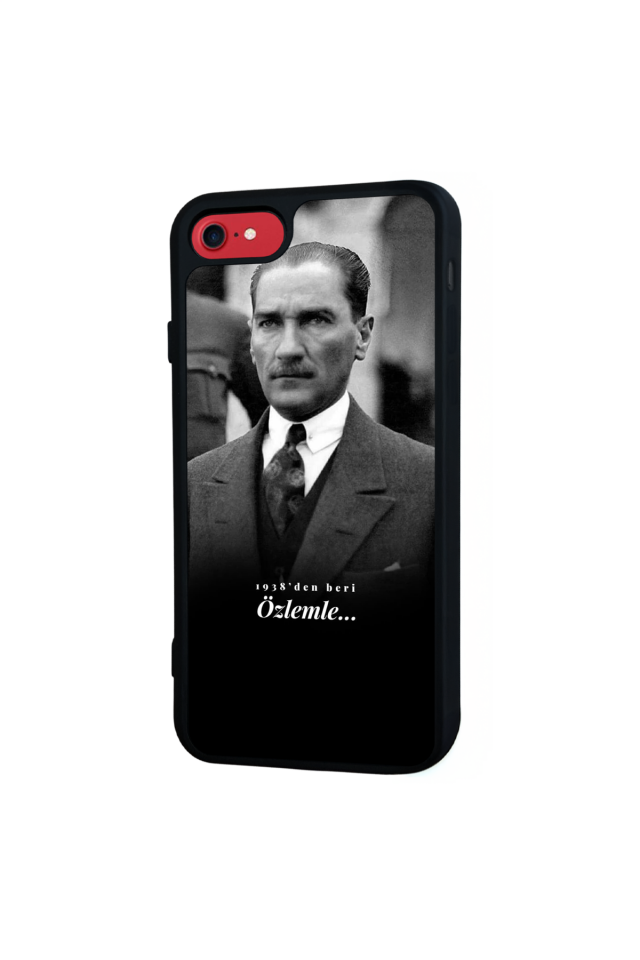 iPhone 7 Uyumlu Mustafa Kemal Ataturk Tasarımlı Glossy Premium Kılıf