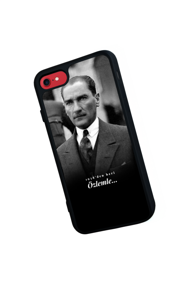iPhone 7 Uyumlu Mustafa Kemal Ataturk Tasarımlı Glossy Premium Kılıf