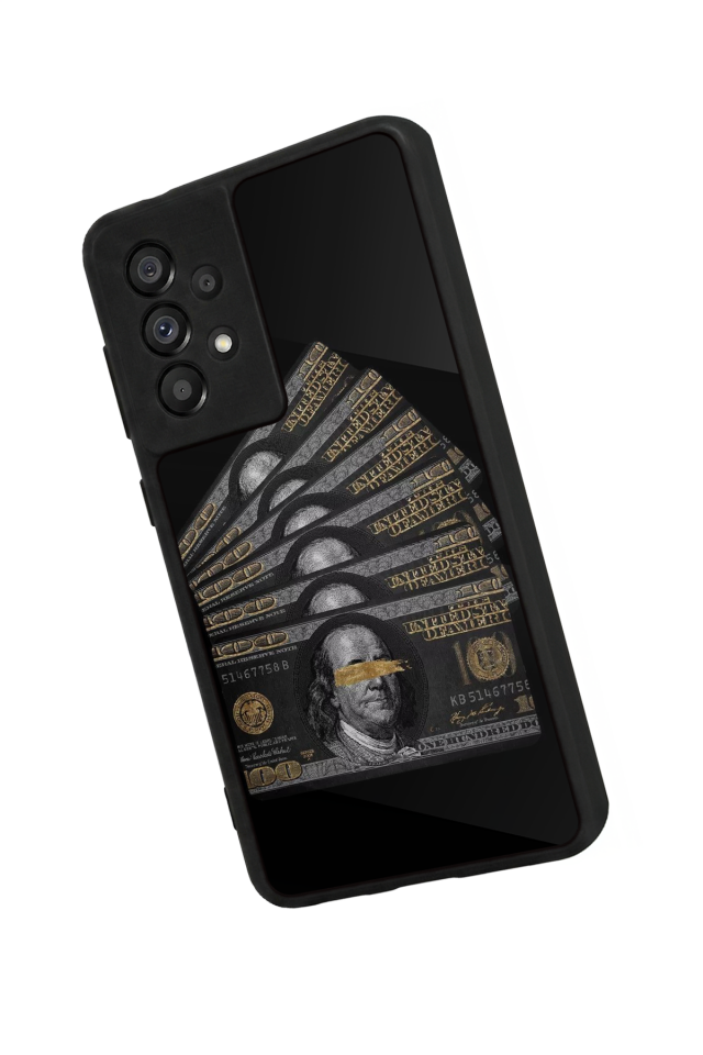 Samsung Galaxy A73 Uyumlu Para Tasarımlı Glossy Premium Kılıf