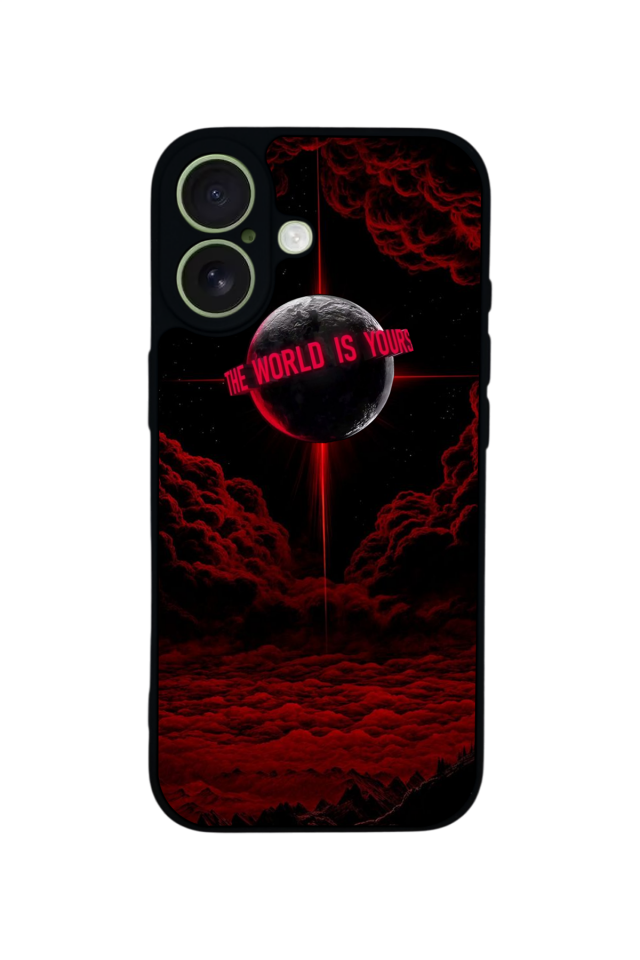 iPhone 17 Uyumlu Scarface Tasarımlı Glossy Premium Kılıf