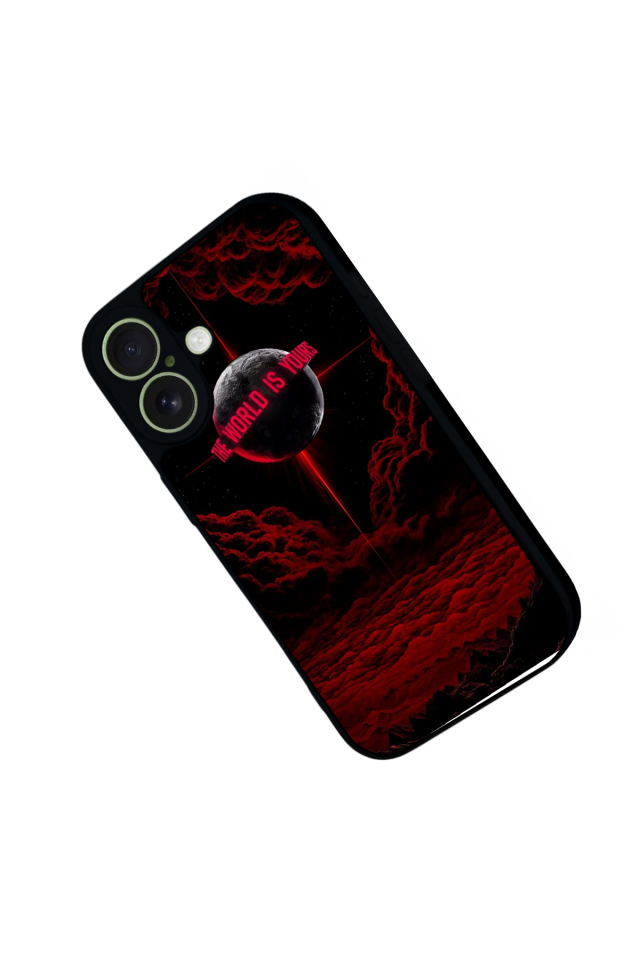 iPhone 17 Uyumlu Scarface Tasarımlı Glossy Premium Kılıf